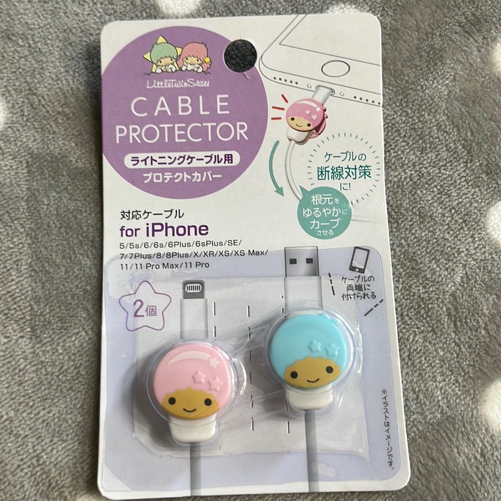 Sanrio Little Twin Stars Cable Protector